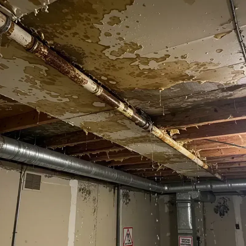 Ceiling Water Damage Repair in North Fork Village, OH