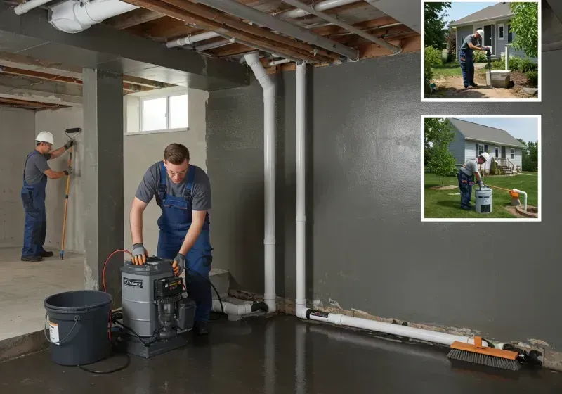 Basement Waterproofing and Flood Prevention process in North Fork Village, OH